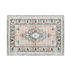 Avis Vente-Unique Tapis oriental vintage - 120 x 170 cm - Rose et gris - SURATE