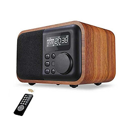 Universal Subwoofer Bluetooth en bois sans fil Portable avec élogie radio FM Caixa de Som Télécommande Altavoces haut-parleur