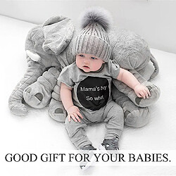 Universal Peluche animal coussin enfant bébé coussin doux pour dormir jouet mignon éléphant coton