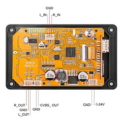 Avis Universal 7 Décodeur audio et vidéo Bluetooth 24V Écran LCD DTS Module Bluetooth sans perte MP4/MP5 Vidéo HD APE/WAV Carte de décodage Lecteur MP3