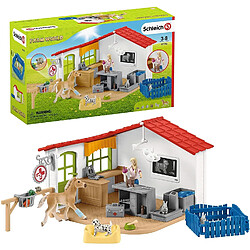 Schleich Farm World - Clinique vétérinaire avec animaux domestiques