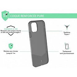 Force Case Coque Renforcée pour iPhone 11 PURE Noir transparent