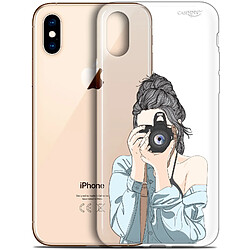 Caseink Coque arrière Apple iPhone Xs / X (5.8 ) Crystal Gel HD [ Nouvelle Collection - Souple - Antichoc - Imprimé en France] La Photographe