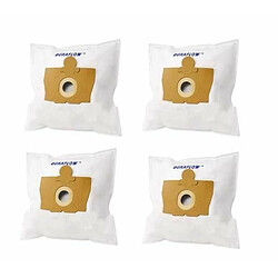 Menalux 2306 Lot de 4 sacs d'aspirateur Duraflow pour Rowenta Ro5600 - 5999