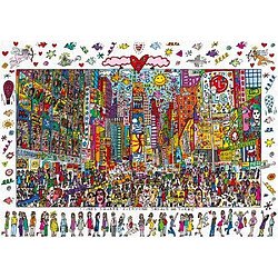 Ravensburger - 19069 - Puzzle Classique - Times Square - James Rizzi - 1000 Pièces