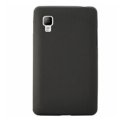 Mocca coque gel frost noire pour LG Optimus L4 II