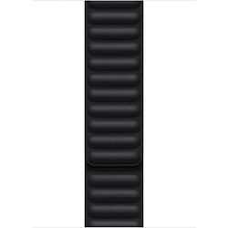 Leather Link pour Apple Watch Series 1 á 9 / SE (38/40/41 mm) | Series 10 (42 mm) - Taille M/L - Midnight