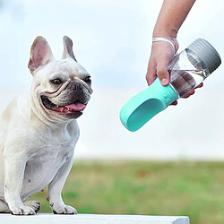 Avis Universal Bouteille d'eau durable pour chien avec distributeur de sac de crotte Portable Sécurité Voyage Animal de compagnie Bouteille d'eau pour promenade et randonnée | Nourriture pour chien