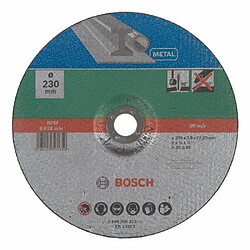 Bosch 2609256313 Disque à tronçonner à moyeu déporté pour Métaux Diamètre 230 mm Diamètre d'alésage 22/23 Epaisseur 3 mm