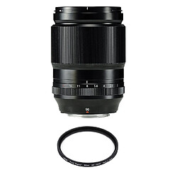 FUJI XF 90MM F2 R LM WR Black + HOYA 62mm PRO 1D Protector