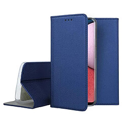 Acheter Htdmobiles Housse etui portefeuille avec coque interieure en silicone pour Realme 12x et Realme 12 5G + verre trempe - BLEU MAGNET