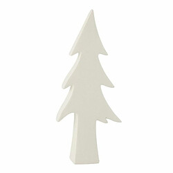 Paris Prix Statuette Déco Arbre Céramique 35cm Blanc