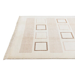 Vidal Tapis de laine 244x175 beige Darya pas cher