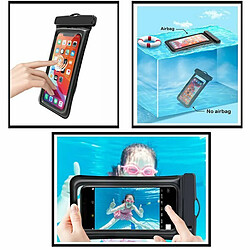 PHONECARE Coque flottante WaterprofFloating IPX8 - 6 "(Hauteur: 210 mm x Longueur: 110 mm) pour Nokia - Orange