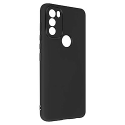 Avizar Coque Motorola Moto G71 5G Semi-rigide Soft-touch Fine noir