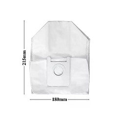 Sac à poussière pour Robot aspirateur Roidmi EVE Plus, sac de stockage des ordures, accessoires de remplacement, pièces professionnelles, paquet de 16