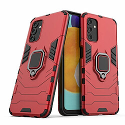 Htdmobiles Coque pour Samsung Galaxy A13 4G / 5G / A04s - housse etui rigide anti choc + film ecran - ROUGE