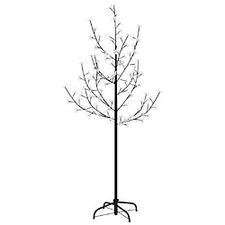 vidaXL Arbre à LED fleur de cerisier 84 LED Blanc chaud 120 cm