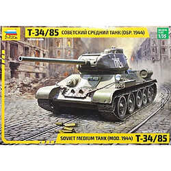 Zvezda Maquette Char T-34/85 Soviet Medium Tank