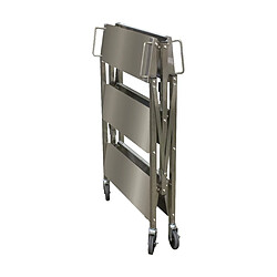 Avis DESSERTE INOX PLIABLE 3 NIVEAUX-L2G