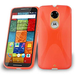 Cadorabo Coque Motorola MOTO X3 Etui en Rouge