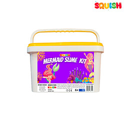 Set de slime Mermaid - Squish - 15 éléments, idéal comme cadeau