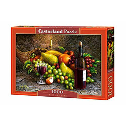 Castorland- Fruit and Wine-1000 Pieces Puzzle, C-104604-2, coloré