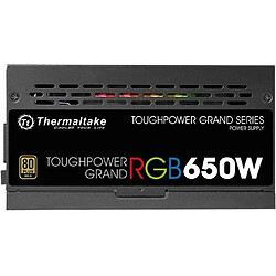 Acheter Thermaltake Toughpower Grand RGB unité d'alimentation d'énergie 650 W 24-pin ATX ATX Noir