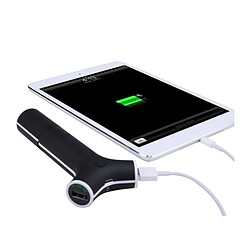 Avis ML Chargeur allume cigare + Batterie externe 2600 mah - 2 ports USB - Lampe torche incluse