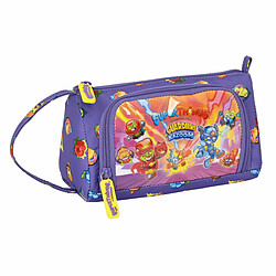 Trousse d'écolier SuperThings Guardians of Kazoom Jaune Violet 20 x 11 x 8.5 cm