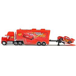 Avis Universal Disney Pixar Car 23 Jouet Lightning McQueen Jackson Storm Mac Camion 1: 55 Remorque moulée sous pression Modèle Jouet Bébé Enfant Puzzle Cadeau(Rouge)