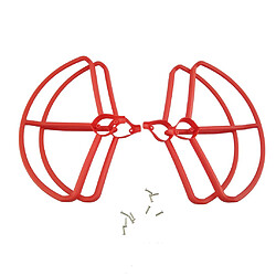 Cadre De Protection Pour Hélice + Train D'atterrissage Pour Hubsan H501S H501A Rouge