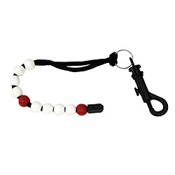 course de golf compte de perles accessoires de golf aides au dressage blanc et rouge