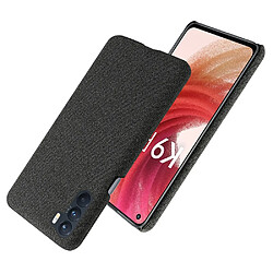 Coque en TPU + PU noir pour votre Oppo K9 Pro