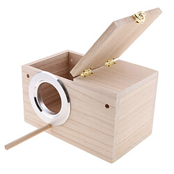 Avis Hanging Wooden Bird House Bricolage