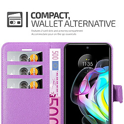 Acheter Cadorabo Coque Motorola EDGE 20 Etui en Violet