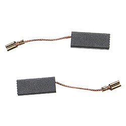 vhbw 2x Balais de charbon pour moteur 19,2 x 8 x 5mm compatible avec Bosch GBH 2 S, GBH 2 SE, PBH 20 RE, PBH 220 RE outil électrique