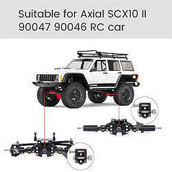 Support De Montage Antichoc RC Adapté Pour Axial SCX10 II 90047 90046 RC Crawler Black