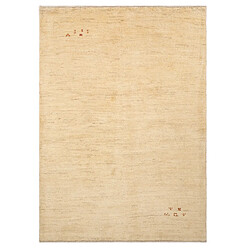 Vidal Tapis de laine 207x148 beige Gabbeh Shouli