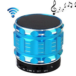 Yonis Mini enceinte Bluetooth universelle Mini Enceinte Bluetooth Portable Smartphone Carte Micro SD Kit Mains Libres Bleu - YONIS