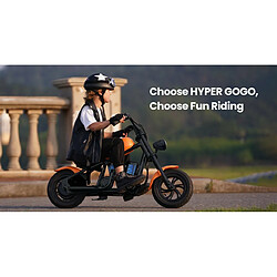 HYPER GOGO Challenger 12 Plus aves parleur Bluetooth - Orange pas cher