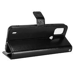 Avis Htdmobiles Housse pour Nokia C21 Plus - etui coque pochette portefeuille + verre trempe - NOIR