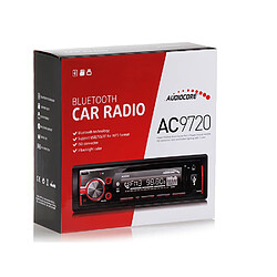 Acheter Autoradio Bluetooth avec télécommande Audiocore AC9720 MP3 / WMA / USB / RDS / SD Bluetooth ISO technologie APT-X