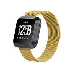 Milanese Loop Metal Replacement Bracelet Strap Bracelets pour Fitbit Versa