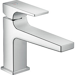 Mitigeur de lavabo HANSGROHE Metropol CoolStart poignée manette bec long, bonde Push-Open chromé - 32503000