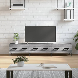 Maison Chic Meuble TV scandinave gris - Banc TV pour salon Sonoma 150x36x30 cm bois d'ingénierie -MN37237