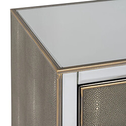 Acheter BigBuy Home Table de Nuit CHLOE Doré Miroir Verre Bois MDF 51 x 41 x 51 cm