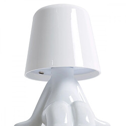 Present Time Lampe de table bonhomme assis H15,5cm