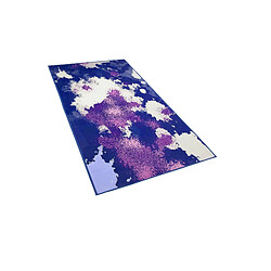 Beliani Tapis violet et pourpre 80 x 150 cm KADIRLI