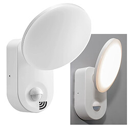 Lampe LED 15W applique moderne détecteur de mouvement IP65 blanc 360° lumière réglable jardin porte d'entrée 230V